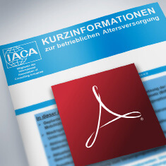 Kurzinformationen zur betrieblichen Altersversorgung